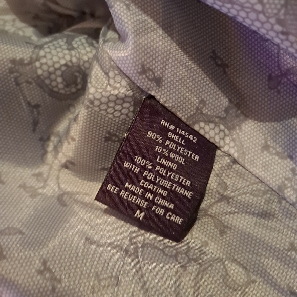 Jou Jou double breasted purple pea coat with larger lapel - Picture 4 of 5